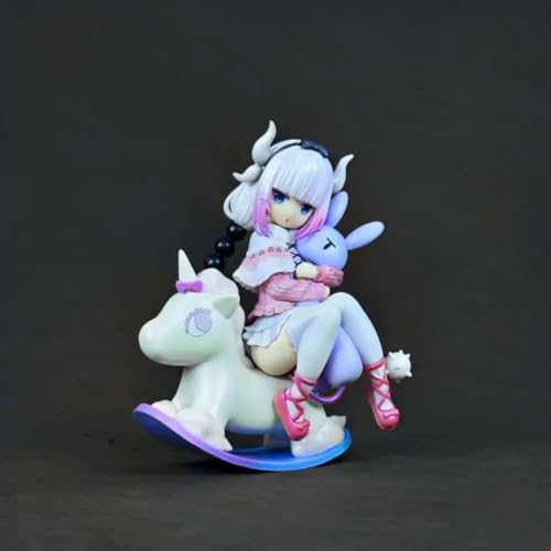 Anime Girl Figure Latest Limited Edition Japanese Anime Miss Kobayashis Dragon Maid Kanna Kamui Trojan PVC Figure Model Collection Statue Action Figure Cute Character Cartoon Dolls PVC Statue von QYYSL