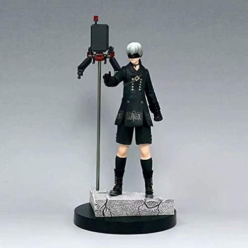 Anime Girl Figure Limited Edition Anime SE Square Enix 9S NieR Automata Yorha 9S No. 9 Type S with Weapon Action Figure Decoration 15CM Adult Toy Ornament Models Figurines Collectibles Decorati von QYYSL