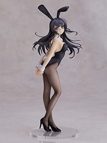 Aniplex Rascal Does Not Dream of Bunny Senpai jima Mai Beautiful Girls Bunny Girl Standing Posture PVC Action Figure Collectible Statue Ornaments Model Toy Doll von QYYSL