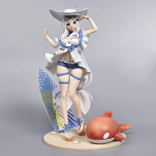 QYYSL Anime Girl Figure 25CM Limited Edition Arknights Skadi Figure Anigame Arknights Action Figure Model Collecile Model Toy Statue Ornament Birthday von QYYSL