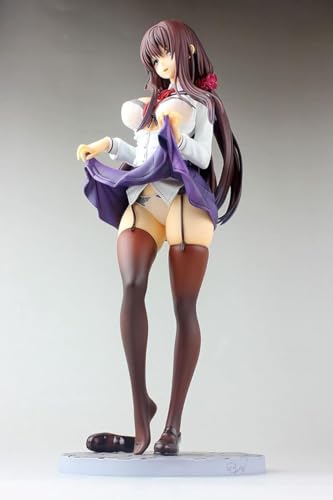 QYYSL Anime Girl Figure Anime Deluxe Version Melonbooks Tapestry Ayaka Tachibana Another Color Ver. Illustration by Piromizu PVC 26 cm Standing Action Figures Statue Ornaments Model Doll Decorations T von QYYSL