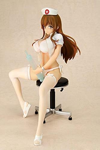 QYYSL Anime Girl Figure Deluxe Edition Anime ER Nurse Kotone Final Cast Off Rinjin Lechery Daydream Miyuu PVC Adult Action Figure Collectible Doll 22CM Ornament Model Ornament Gift von QYYSL