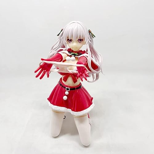 QYYSL Anime Girl Figure Neueste Abnehmbare Exquisite Japanische Anime Hiiragi Yukibana T2 Kunst Mädchen Weihnachten Bunny Girl Japanische Anime Figur Spielzeug PVC Action Figur Sammlerstück Modell von QYYSL