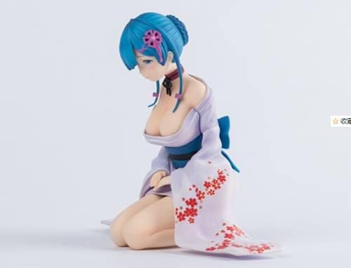 QYYSL Anime-Mädchen-Figur, japanische Anime-Figur, TLife A Different World from Zero REM Re Remu, Erwachsenen-Actionfigur, PVC-Spielzeug, Anime-Figuren, Spielzeug, Ornament, Dekoration, Neujahr von QYYSL