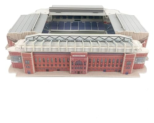 3D-Puzzle, Stadion-3D-Puzzle-Modell, Fußballfeld-Baumodell, Spielzeug, Fußball-Fan-Sammlung, Souvenirs, 91 Puzzleteile von QZLNONTK