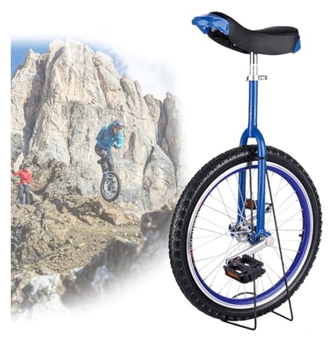 QZLNONTK 24/20/18/16 Zoll Einrad – rutschfeste Räder for Outdoor-Sport und Fitness – selbstbalancierendes Mountainbike-Fahrrad(Blu,16inches) von QZLNONTK