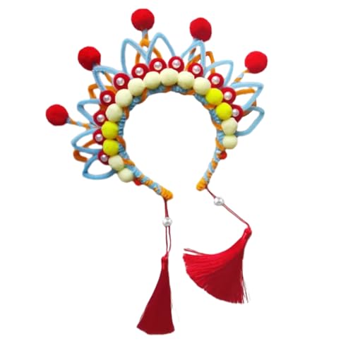 Qaonsciug Peking Stirnband Bastelset für Mädchen Kinder, Festival Geburtstagsgeschenk Kinder Peking Charaktere von Qaonsciug