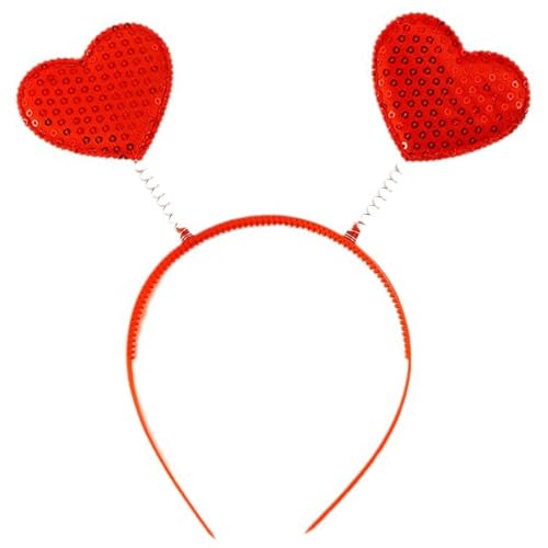 Qaonsciug Stirnbänder für Valentinstag, Bälle, Tänzerin, Kopfschmuck für Party, Karneval, Feiern, Kopfbedeckung, Haarstyling von Qaonsciug