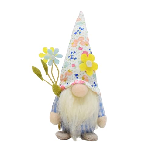 Qaonsciug Valentinstag gesichtslose Puppen Paar Blume Rudolfs Puppen Desktop Ornamente für Freundin Frau Geschenk von Qaonsciug