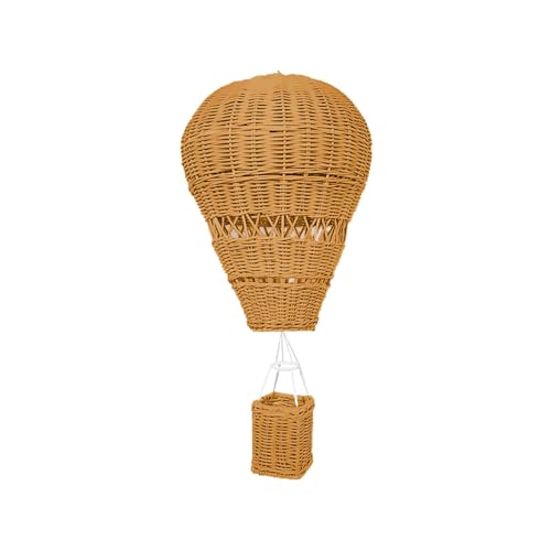 Süße Rattan-Ballon-Ornament-Wimpelkette für alle Versammlungen, schöne Ergänzung für Wohnheim-Foto-Requisiten von Qaonsciug