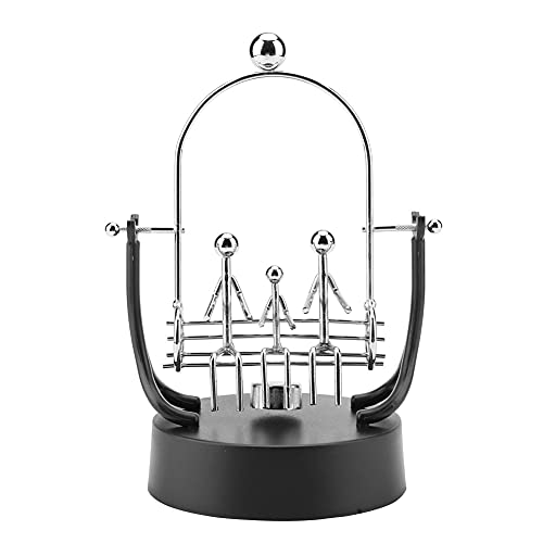 Elektronisches Schüttelwackelgerät, Perpetual Motion Swinging Kinetic Art Craft Dekoration Schaukeln Skulptur Balance Motion Modell Schreibtischspielzeug (D305) von Qcwwy