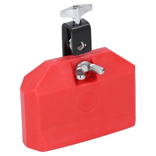 Jam Block Percussion Instrument, Langlebiger High Pitch Jam Block für Cowbell Stand von Qcwwy