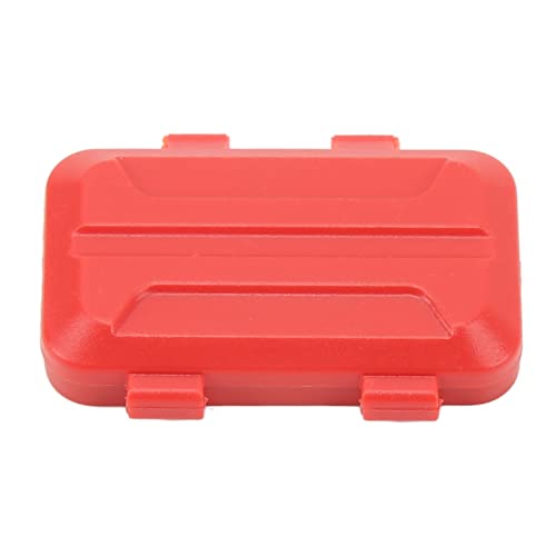 Qcwwy Anderes Zubehör Simulation Rc Side Tool Box Fine Crafted for 1/18 Rc Cars Rc Car Tool Box High (Rot) von Qcwwy