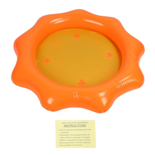 Qcwwy Aufblasbarer Getränketisch, Sonnenblumenform Swimming Pool Cup Tablett Schwimmende Billardtischkartenspiele für Float Water Party Fun Social Station für Erwachsene Spielen Qcwwy Aufblasbarer Getränketisch, Sonnenblumenform Swimming Pool Cup Tablett Schwimmende Billardtischkartenspiele für Float Water Party Fun Social Station für Erwachsene Spielen von Qcwwy