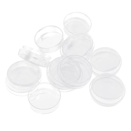 Qcwwy BioreSearch Sterile Petrischale Petrischalen mit Deckel 10 Pcs 35 Mm Durchmesser 10 Mm Tiefe Transparente Plastikzellkulturgerichte für Laborschule Science Projects BioreSearch Qcwwy BioreSearch Sterile Petrischale Petrischalen mit Deckel 10 Pcs 35 Mm Durchmesser 10 Mm Tiefe Transparente Plastikzellkulturgerichte für Laborschule Science Projects BioreSearch von Qcwwy