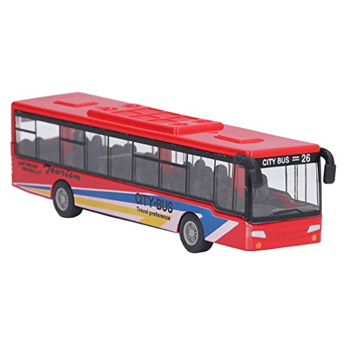 Qcwwy Bus-Spielzeugmodell, Exquisites Hochsimulierendes Legierungs-Busmodell Pull Back Car City Bus Ornaments Office Home Decor für über 3 Jahre Alte Qcwwy Bus-Spielzeugmodell, Exquisites Hochsimulierendes Legierungs-Busmodell Pull Back Car City Bus Ornaments Office Home Decor für über 3 Jahre Alte von Qcwwy