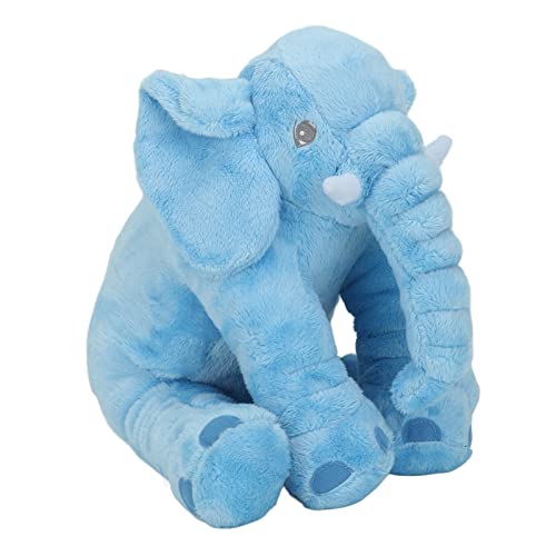 Qcwwy Elefant-Plüschtier, Tier-Plüschtier, Niedliche Dekoration, Lustig, für, Erwachsene, für Schlafzimmer (Blau) von Qcwwy