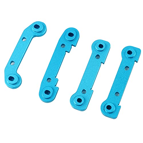 Qcwwy Modellautozubehör Rc Car Swing Arm Set Verschleißfest Exquisites Aussehen für den Fahrer für Wltoys 144001 1/14 Rc Car Verstärkter Swing Arm (blau B) von Qcwwy