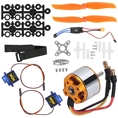 Qcwwy Modellflugzeug-Zubehör, Hubschrauber-Starrflügel-Set, Umfassend, Rc-Hubschrauber 8060, Propellerüberhitzung von Qcwwy