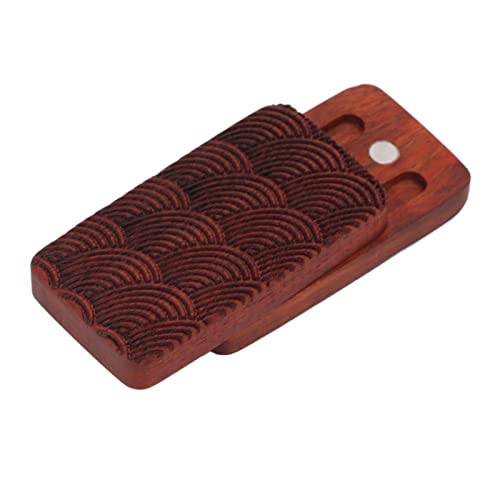 Qcwwy Stressabbau Zappel der Slider Handzappel Slider, Rotes Sandelholz Spannungsbekämpfung Gravured Fingerspitzfidget Spielzeug Magnetischer Druck Zappel Metall Sensory Push Card Spielzeug Qcwwy Stressabbau Zappel der Slider Handzappel Slider, Rotes Sandelholz Spannungsbekämpfung Gravured Fingerspitzfidget Spielzeug Magnetischer Druck Zappel Metall Sensory Push Card Spielzeug von Qcwwy