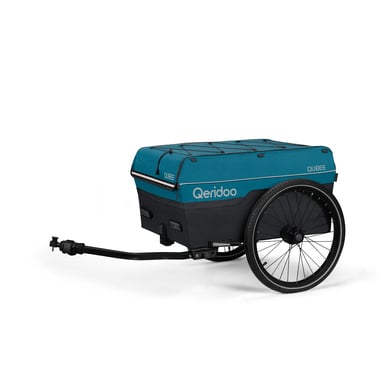 Qeridoo® Lastenanhänger Qubee Limited Edition Petrol 130 L Volumen von Qeridoo