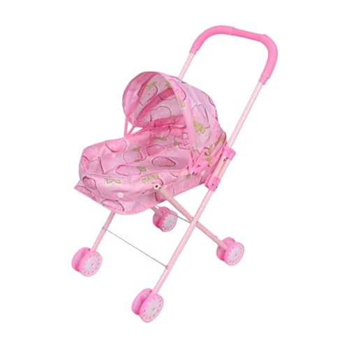 Qfdiwr Baby Kinderwagen Für Puppen | Kinderwagen Mit Sonnendach - Realistischer Zusammenklappbarer Schiebewagen | Für Mädchen Rollenspiel Haus Party Geburtstag Qfdiwr Baby Kinderwagen Für Puppen | Kinderwagen Mit Sonnendach - Realistischer Zusammenklappbarer Schiebewagen | Für Mädchen Rollenspiel Haus Party Geburtstag von Qfdiwr
