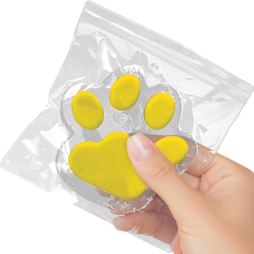 Qfdiwr Cat Paw Squeeze Toy, Cat Paw Squishy Toy, Anti Stress Spielzeug, Squishy Pfote, Katzenpfoten Squishy, Cat Paws Stress Spielzeug, Squishy Fidget Toys, Squishy Pfote, Katzenpfoten Squishy von Qfdiwr