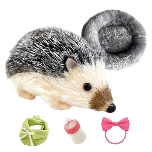 Qfdiwr Igel – niedlicher Igel, 12 cm – weiches Plüschtier mit Schlafmatte, Deko für Schlafzimmer, Reise, kreatives Spiel Qfdiwr Igel – niedlicher Igel, 12 cm – weiches Plüschtier mit Schlafmatte, Deko für Schlafzimmer, Reise, kreatives Spiel von Qfdiwr