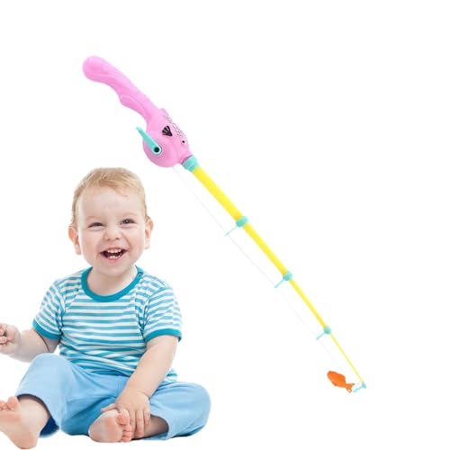 Qfdiwr Magnetisches Angelspielzeug, Angelrute, magnetisch, niedlich, Tiergriff, magnetisches Design, Toddler Fish Tod for Kids – Teleskop-Pool-Badewannenspiel für Geburtstage Qfdiwr Magnetisches Angelspielzeug, Angelrute, magnetisch, niedlich, Tiergriff, magnetisches Design, Toddler Fish Tod for Kids – Teleskop-Pool-Badewannenspiel für Geburtstage von Qfdiwr
