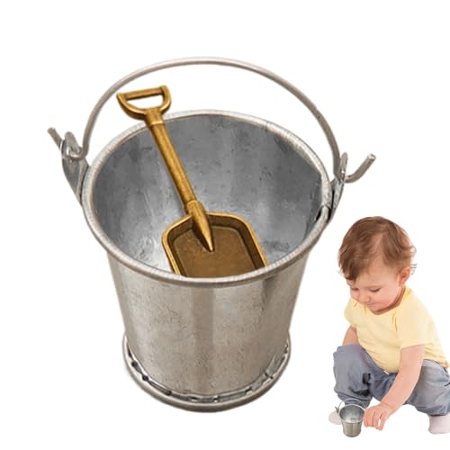 Qfdiwr Miniatur-Schaufel für Haus | 2 x Miniatur-Schaufeln für kreative Hobbys, dekorativer Eimer realistisch, Miniatur, für Büro, Schule und Innendekoration Qfdiwr Miniatur-Schaufel für Haus | 2 x Miniatur-Schaufeln für kreative Hobbys, dekorativer Eimer realistisch, Miniatur, für Büro, Schule und Innendekoration von Qfdiwr