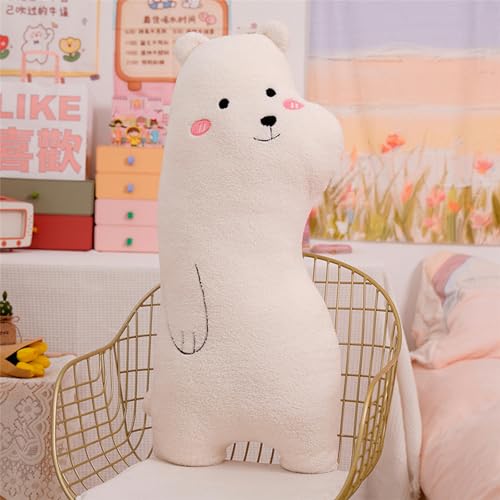 QhBdjx Bär Lange Kissen süßes Tier Sofa Kissen Plüsch Puppe Zuhause Kissen Kinder Geburtstagsgeschenk 120CM 1 von QhBdjx