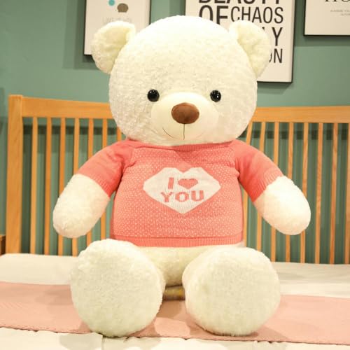 QhBdjx Bär Puppe Mädchen Teddybär Plüschtier Valentinstag Puppe Geburtstagsgeschenk Kinder 100cm 3 von QhBdjx