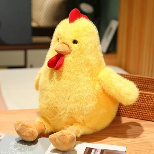 QhBdjx Bequemes Huhn Plüsch Spielzeug Kissen Niedliches Tier Plüsch Puppe Mädchen Geburtstag 55cm 2 von QhBdjx