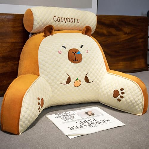 QhBdjx Capybara weiches Sofakissen Plüschkissen Weihnachtsgeburtstagsgeschenk für Freunde 60cm 3 von QhBdjx