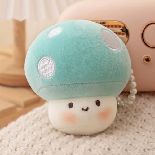 QhBdjx Cartoon Pilz Spielzeug Kawaii Pflanze Plüsch Pilz Perle Anhänger Puppe niedliche Kinder Spielzeug Mädchen Geschenk Geburtstag 10CM 1 von QhBdjx