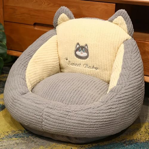 QhBdjx Cartoon Plüsch Tier Kawaii Husky Kaninchen Bär Dinosaurier Plüsch Kissen Sofa Stuhl Zimmer Dekor Geschenke 50cm 1 von QhBdjx