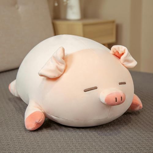 QhBdjx Cartoon Schweinchen Plüsch Spielzeug Mädchen Geschenk Schwein große Größe Kissen Kinder Geburtstagsgeschenk 50CM 2 von QhBdjx