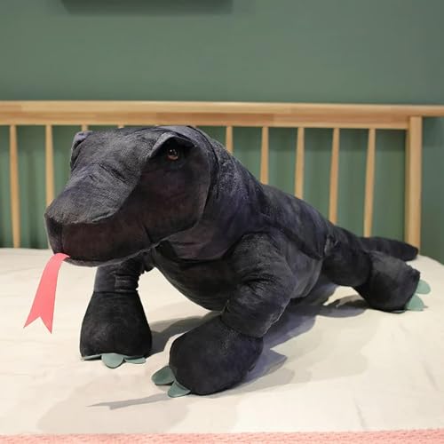 QhBdjx Drache Plüschtier Eidechse Puppe Tier Kissen Kreatives Geschenk für Jungen und Kinder Geburtstagsgeschenk 80cm 1 von QhBdjx