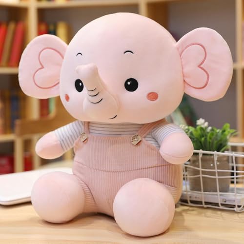 QhBdjx Elefant Puppe weiche Karikatur Tier Plüsch Spielzeug Dekoration, Kinder Geburtstagsgeschenk 55cm 1 von QhBdjx