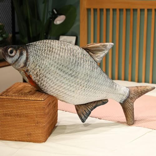 QhBdjx Fisch Plüsch Spielzeug Plüsch Tier Karpfen Plüsch Kissen Kreative Schlafmatte Kinder Mädchen Weihnachten Geschenk Geburtstagsgeschenk 40cm 2 von QhBdjx