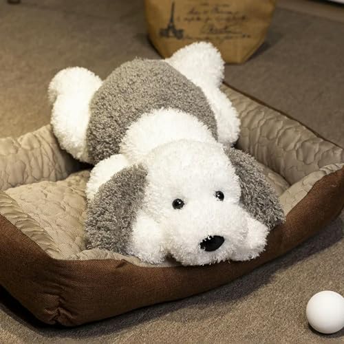 QhBdjx Flauschiger Pudel Plüschtiere niedlich Welpe Tiere Mädchen Kinder Hund Geburtstagszimmer Wohnkultur 60cm 1 von QhBdjx