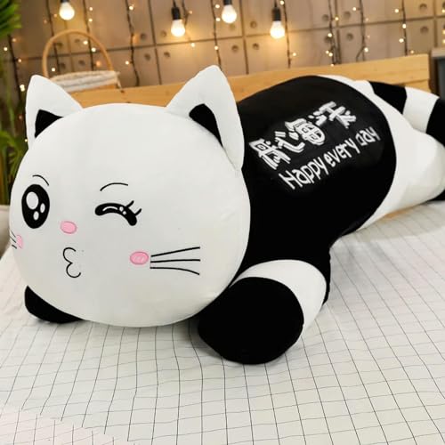 QhBdjx Große Größe Hochwertige Niedliche Katze Plüsch Spielzeug Cartoon Tier Plüsch Puppe Schlafsofa Kissen Mädchen Kinder Geburtstagsgeschenk 110cm 2 von QhBdjx