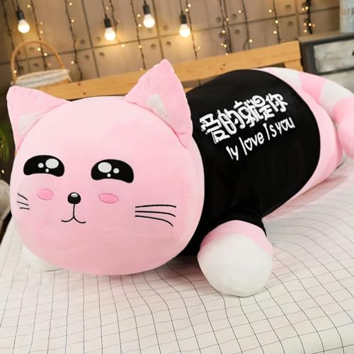 QhBdjx Große Größe Hochwertige Niedliche Katze Plüsch Spielzeug Cartoon Tier Plüsch Puppe Schlafsofa Kissen Mädchen Kinder Geburtstagsgeschenk 110cm 7 von QhBdjx