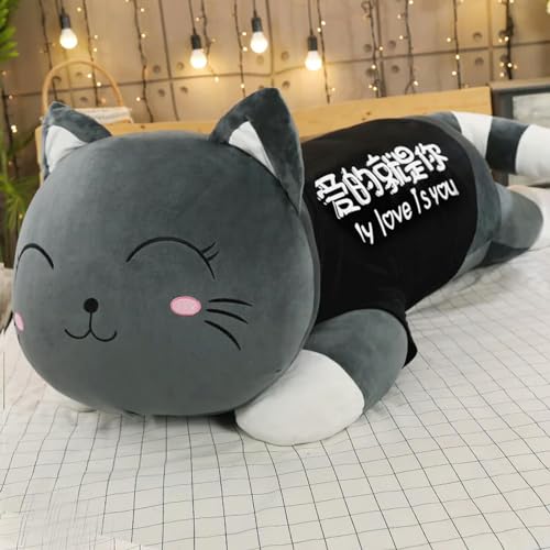 QhBdjx Große Größe Hochwertige Niedliche Katze Plüsch Spielzeug Cartoon Tier Plüsch Puppe Schlafsofa Kissen Mädchen Kinder Geburtstagsgeschenk 70cm 15 von QhBdjx