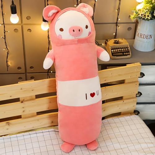 QhBdjx Große Größe Tier Cartoon Kissen Niedliche Ente Panda Schwein Kaninchen Plüschtier Plüsch Kissen Niedliche Kinder Mädchen Geburtstagsgeschenk 120cm 3 von QhBdjx