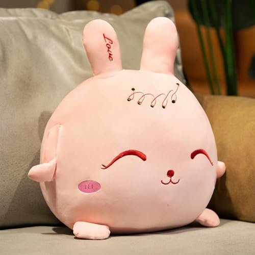 QhBdjx Hase Plüschtiere Winter Kissen Nickerchen Kissen Sofa Kissen Geburtstagsgeschenke Kinder 40CM 3 von QhBdjx