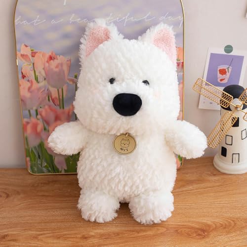 QhBdjx Hund Plüschtier Puppe niedliche Welpe Anhänger Puppe Hundespielzeug Geschenk Ornamente Kinder Geburtstagsgeschenke 14CM 1 von QhBdjx