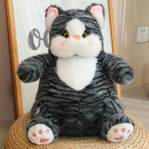 QhBdjx Katze Plüsch Spielzeug Puppe Puppe Katze Kind Puppe Geburtstagsgeschenk Freunde 60CM 2 von QhBdjx