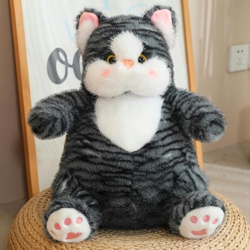 QhBdjx Katze Plüsch Spielzeug Puppe Puppe Katze Kind Puppe Geburtstagsgeschenk Freunde 60CM 2 von QhBdjx