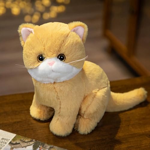 QhBdjx Kawaii Katzenpuppen, Tier Plüschtiere, weiche Puppen, Mädchen und Kinder Geburtstagsgeschenke 26cm 7 von QhBdjx